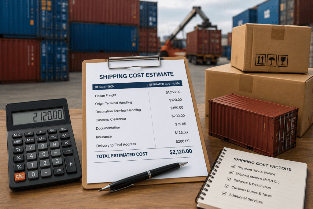 estimate cost
